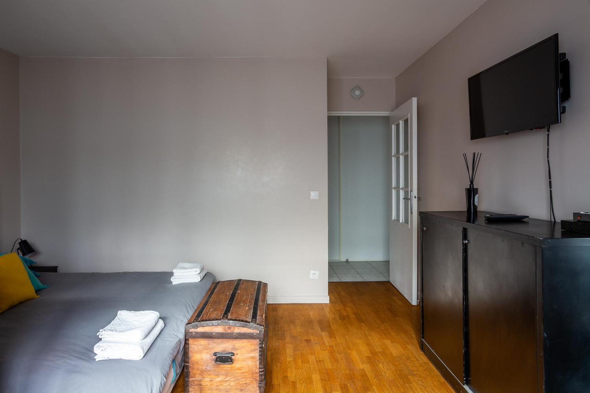 Studio Calme Et Accueillant Metro Charonne Paris Exterior foto