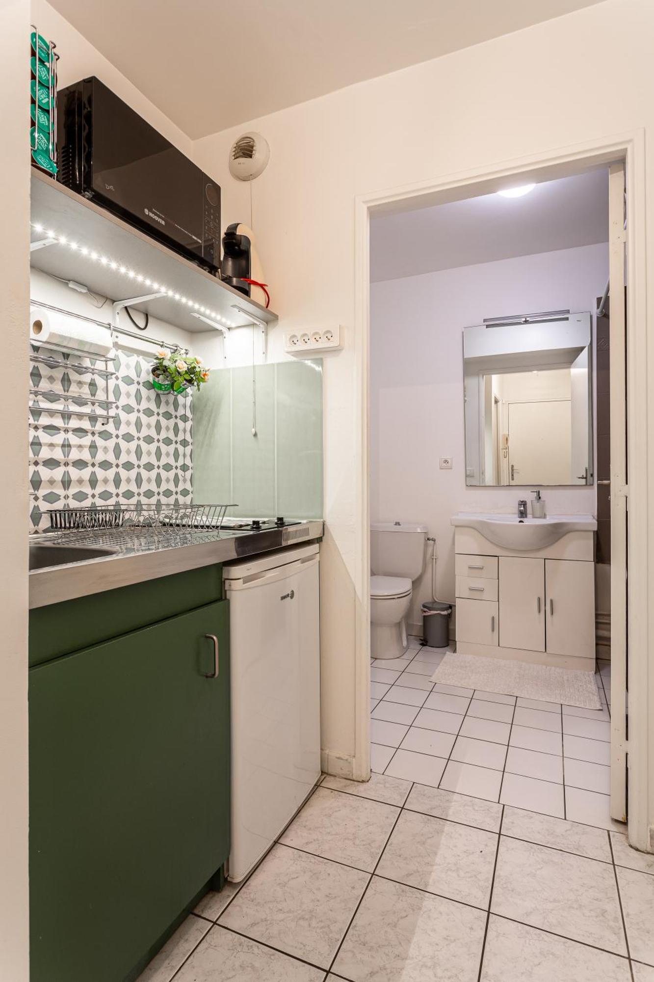 Studio Calme Et Accueillant Metro Charonne Paris Exterior foto
